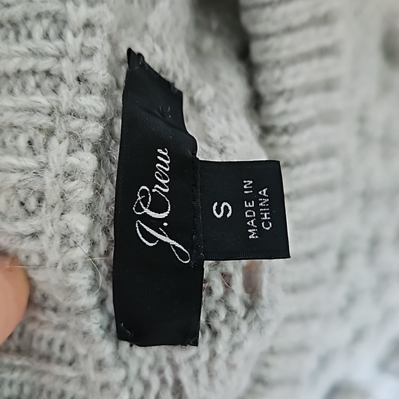 J. Crew cable sweater size small - Picture 3 of 5